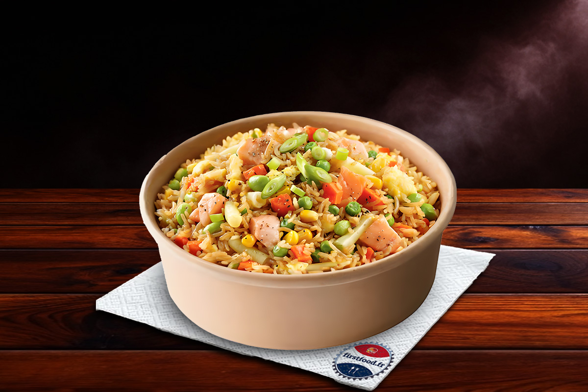 Salmon Fried Rice